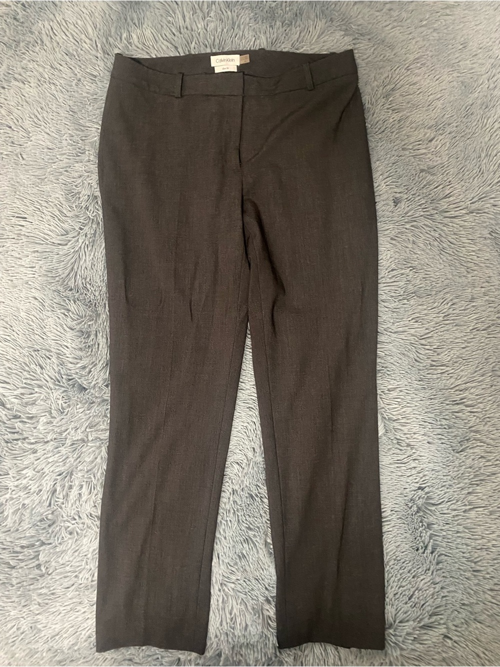 Calvin Klein Women’s Charcoal Dress Pants - Straight Leg